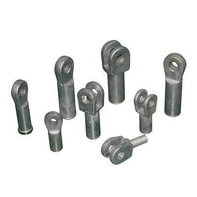 China Hot Dip Forged Steel Electrical Power Insulator Steel Fitting End Fittings for sale