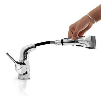 China Pull Out Spray Countertop Mounted Rotating Spout Pull Out Kitchen And Bathroom Faucet Drinking Basin Faucet Taps For Bathrooms Robinet for sale