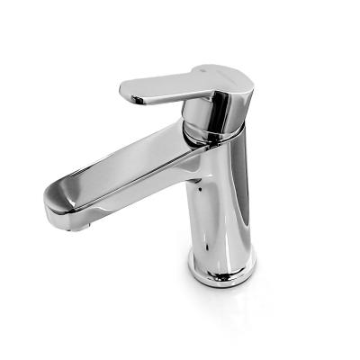 China Metered Faucets Single Level Top Quality Chromed Surface Brass Body Luxury Bathroom Faucet Mixer Bath Sink Faucet Lavatory Faucet for sale