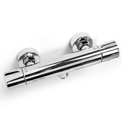 China Without Slide Bar GaoZhi Wholesale China Hotel Style Chrome Plating Modern Rain Shower Bar Bath Thermostatic Shower Mixer for sale