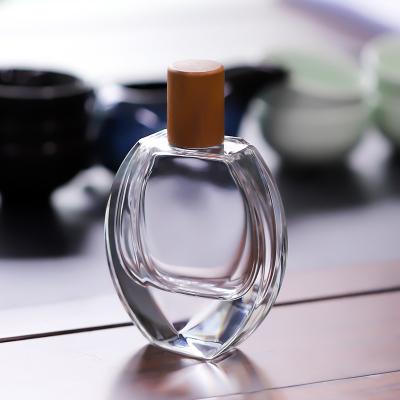 China Parfum Luxury Bottle Perfume Bottle Private Label Polished Finish Perfume Glass Empty Refillable Spray Bottles for sale