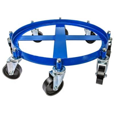 China Material Handling Heavy Duty Stable Bucket Moving Dolly Drum Transport 55 Gallon for sale