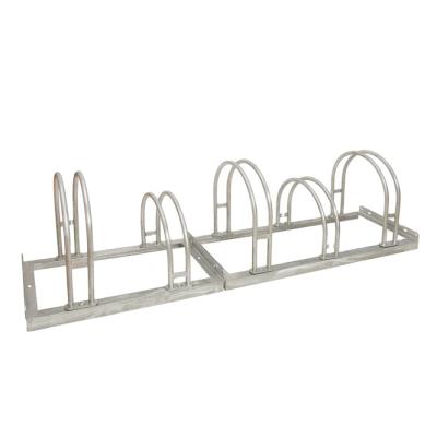 China Outdoor Activites Floor Bike Rack/Hi-hoop design cycle rack provides easy and simple bicycle parking. for sale