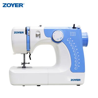 China zoyer ZY6101 12 stitches ULTRA-SPEED household sewing machine easy to use domestic sewing machine for home use for sale