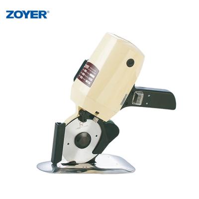 China ZY-T100 Zoyer Portable Small Cutting Machine ZY-T100 Portable Small Round Knife for Garment and Industry for sale