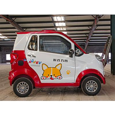 China New Electric Four Wheel Car Mini Smart Adult Electric Cars Oil-electric Adult Steel Iron Best Quality for sale