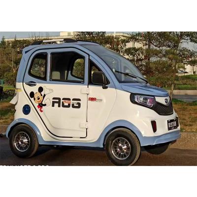 China Electric vehicle steel four-wheel household iron electric car small adult for sale