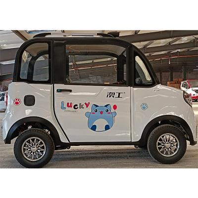 China Newelectric steel car mini steel car iron row wheel electric car adult home four wheel single 4 wheeler for sale