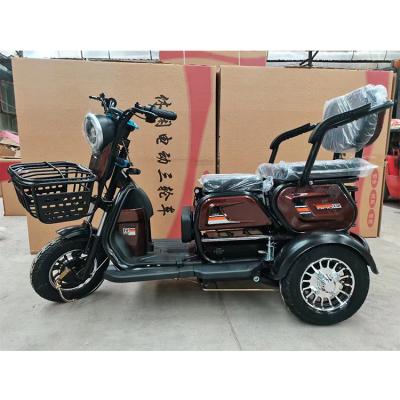 China New Passenger Direct Selling Us Front Motor Electric Tricycle With 3 Wheel Current Electric Bike Brushless Basket for sale