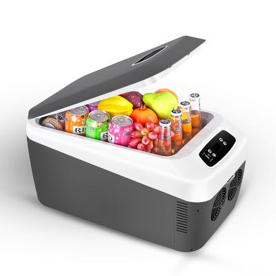 China 24L Hotel Bar Mini 12v Portable Fridge Car Cooler Fridge Freezer for Drinks Fruits and Vegetables for sale