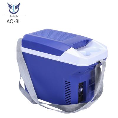 China 8L Automatic Small Food Cooler Refrigerator Car Dor Drinks Snacks for sale