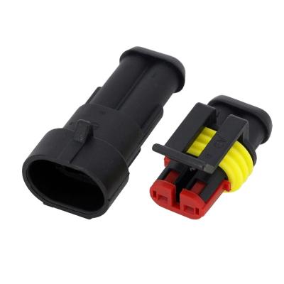 China Electric Bike DJ7021-1.5-11 1.5 Series 1 2 3 4 5 6 Pin Automotive Male Female Car Electrical Cable Connector Amp Terminal 282080-1 3 Way for sale