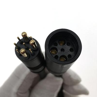 China DR-B10 30A IP65 Ebike Electric Motor Factory Circular Connector 250V 9 Pin High Current Connector Male Female Connector for sale