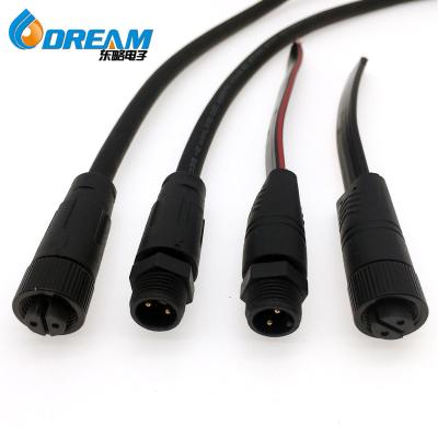 China Waterproof Electric Bike 2 3 4 5 6 8Pin IP67 Cable Wire Plug For Led Wall Joint Male And Female Jack Connector for sale