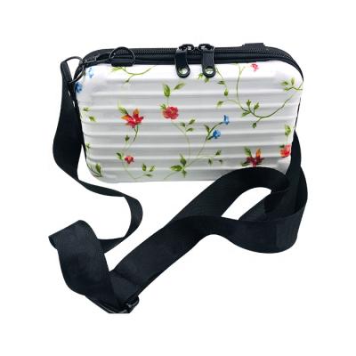 China Cosmetic Functional ABS PC Filter Frame Waterproof Cosmetic Functional ABS PC Filter Lipstick Travel Makeup Organizer Toiletry Bag With Travel Makeup Organizer Shoulder Strap for sale