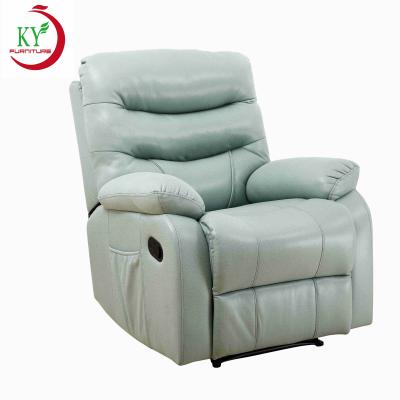 China JKY Leather Manual Massage Recliner Chair (Height) Adjustable Furniture Full Body With Heat for sale