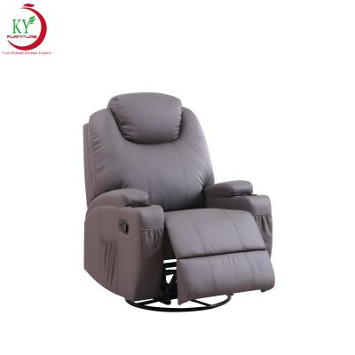 China JKY Adjustable Furniture Reclining (Height) Chair With Manual Synthetic Leather Standard Design With Handle for sale