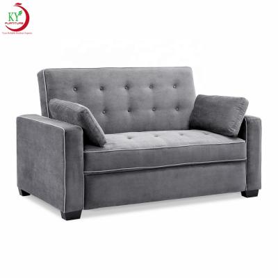 China JKY Adjustable Furniture Sofa Queen Size Sofa Bed Comfortable Soft Convertible Gray (Height) for sale