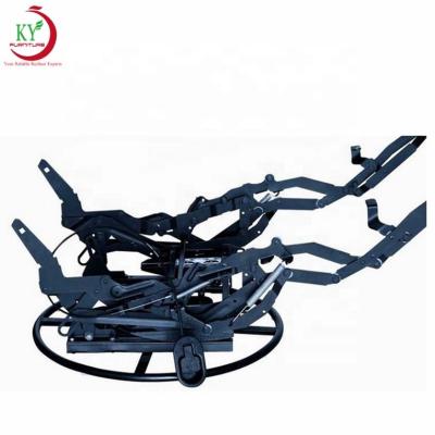 China JKY Black Simple Lazy Furniture Eco-friendly Living Room Relax Steel Manual Metal Recliner Folding Mechanism Parts For Chair And Sofa for sale