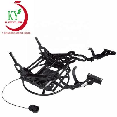 China JKY Black Simple Lazy Furniture Eco-friendly Living Room Relax Steel Manual Metal Recliner Folding Mechanism Parts For Chair And Sofa for sale