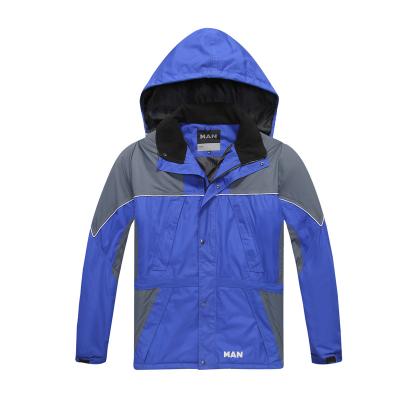 China PONGÉ POLYESTER WITH PVC COATING Ski Wear Waterproof Mens Softshell Jacket Custom Anorak Black Green Casual Apparel Plain Red Orange Customize Blue for sale