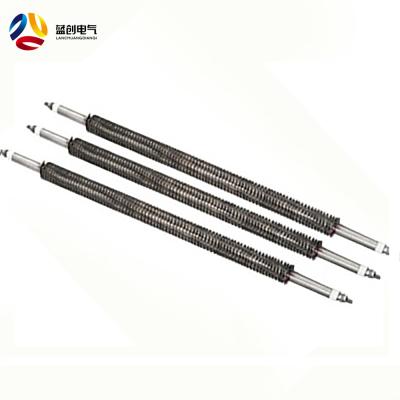 China Industry Electric Tubular Heating Process Tube Air Duct Heater With Fin for sale