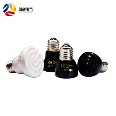 China Black ceramic heat bulb, ceramic heat lamp for sale