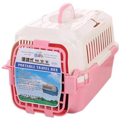 China China Factory Portable Pet Plastic Airline Pet Dog Airline Travel Carrier Approved Pet Carrier Box for sale