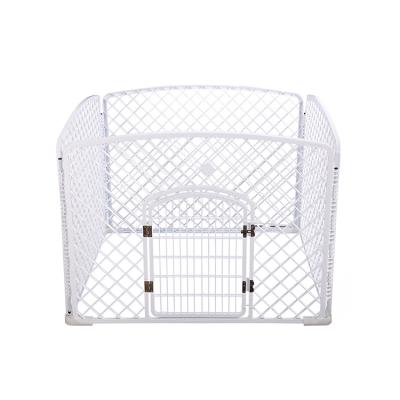 China Viable Hot Sale Pet Cage PVC Powder Coated Wire Mesh Dog Cage Pet Cage Chain Link Welded Fence for sale