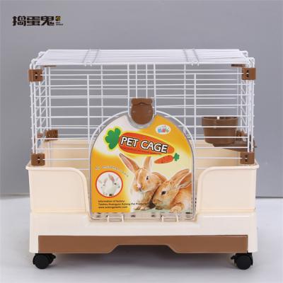 China High Quality Viable Wire Cat Pet Breeding Cages Rabbit Cage Hamster Cage for sale