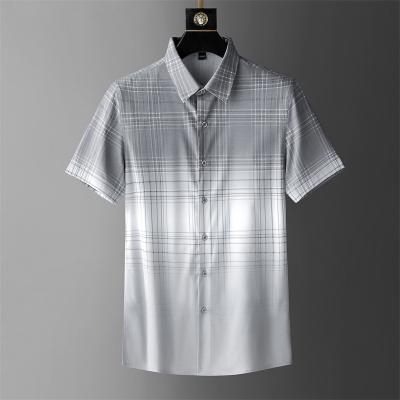 China New fashion summer breathable wholesale casual shirt printed men's short-sleeved shirt for sale