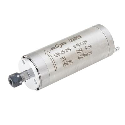 China DRILLING CCS GDZ-48-300 60000rpm 300w 75V 4.5A 1000Hz mini high speed spindle motor for CNC machine for sale