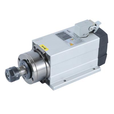 China DRILLING HQD GDF46-18Z/1.5 18000rpm Air Cooling Spindle 1.5KW ER20 square shape  Spindle Motor for sale