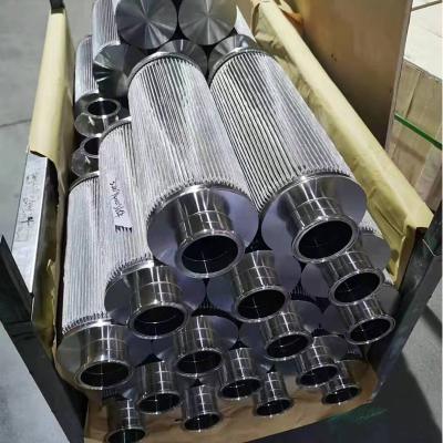 China Hot Folding Micron Mesh Filter Element Oil Filtration Product Stainless Steel Filter Cartridge Oil Removal Impurity Filtration for sale