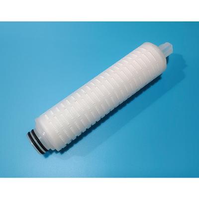 China Other Manufacturer Customized Micropore Melt-blown PP Pleated Large Flow Liquid Filter Cartridge for sale