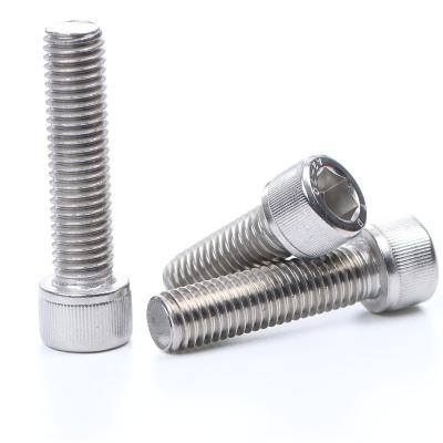 China Steel 2022 Wholesale Accept Custom Hexagon Socket Head Screws Cylindrical Head Screws 304 Metal for sale