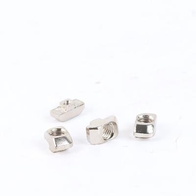 China Adequate Stocks Customized High Performance Low Profile Cap T Nut For Aluminium Profile T for sale