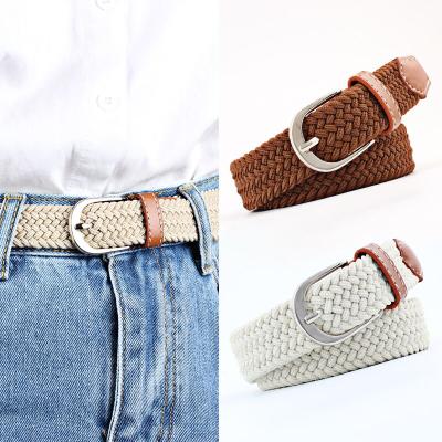 China Durable Amazon Fabric Elastic Braided Belt, Supporting Stretch Woven Belt For Men/Women/Junior for sale