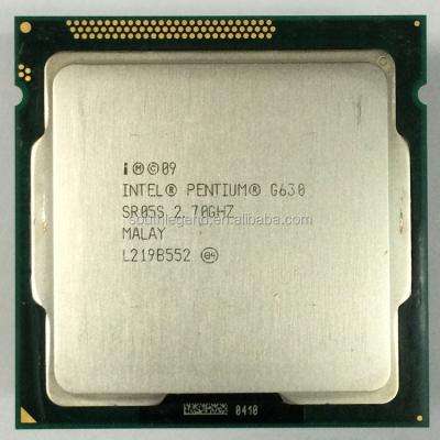 China Desktop CPU Intel G630 Processor Shot Second Hand Used CPU 2.7GHZ SR05S /1155 Pin for sale