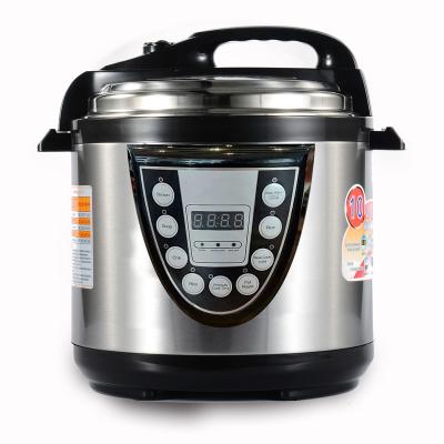 China Digital Hotel Electric Non-stick Coating LED Display Aluminum Pressure Cooker Pot Nutricook for sale