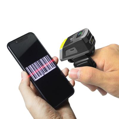 China Bluetooth Barcode Reader 1D Ring Finger Rugged Wearable Bluetooth Barcode Reader Rugged 1D Ring Finger Wireless Barcode Scanner EF02 for sale