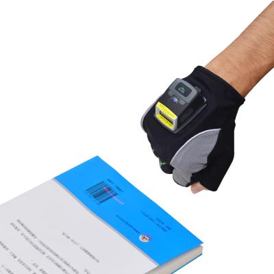 China Logistics industry Bluetooth barcode scanner reader Android PDA QR code reader with glove MS02 for warehouse for sale