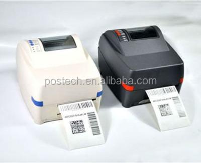 China Black and white portable barcode labels scanner and 2d barcode printer lp106 for sale