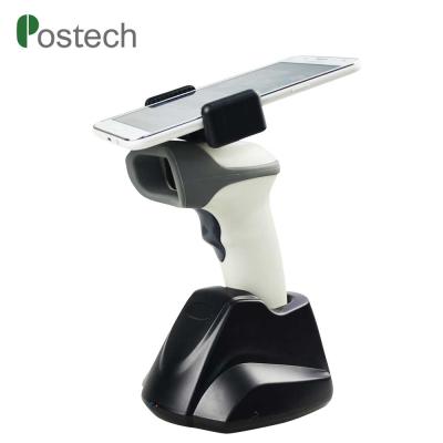 China Wholesale Wireless HS02 2D Bluetooth Barcode Scanner With Phone Stand HS02 Wholesale Wireless 2D Bluetooth Barcode Scanner With Phone Stand for sale