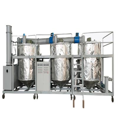 China Factory Used Hydraulic Oil Decolor Regeneration Waste Motor Oil Decolorization Purification Machine for sale