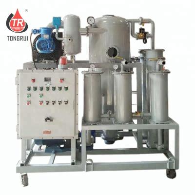 China Garment Shops Double-stage Mobile Vacuum Transformer Oil Filtration Insulation Oil Filter Machine for sale