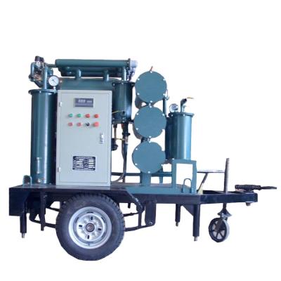 China Factory China Insulation Oil And Transformer Oil Purifier Machine Remove Gas Particles From Water And Change Color for sale