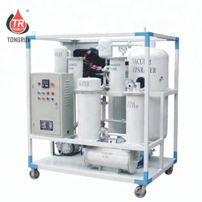 China Portable Used Machinery Repair Shops Hydraulic Oil Lube Oil Purification Cleaning Machine for sale