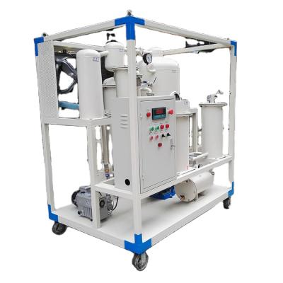 China Factory hydraulic oil purify machine turbine oil reuse factory lubricating oil filter machine for sale