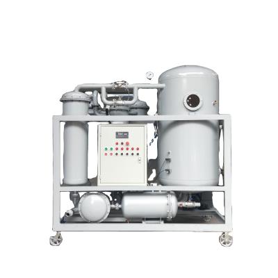 China Garment Shops Waste Turbine Oil Purifier Equipment For Removing Gas Impurities From Water for sale